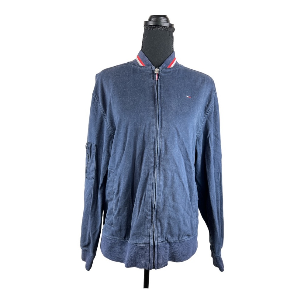 Tommy Hilfiger Cotton Zip up Bomber Jacket Size XL